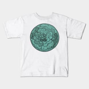 Flower mandala Kids T-Shirt